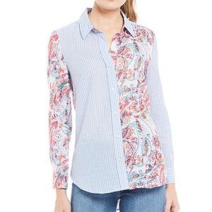 WESTBOUND | shirt striped paisley print(254)